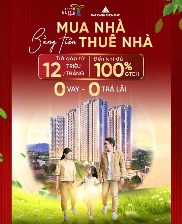 Giãn thanh toán tới 10 năm, chỉ 45% nhận nhà ở luôn hoặc nhận luôn tiền cho thuê 264tr khi ký HĐMB