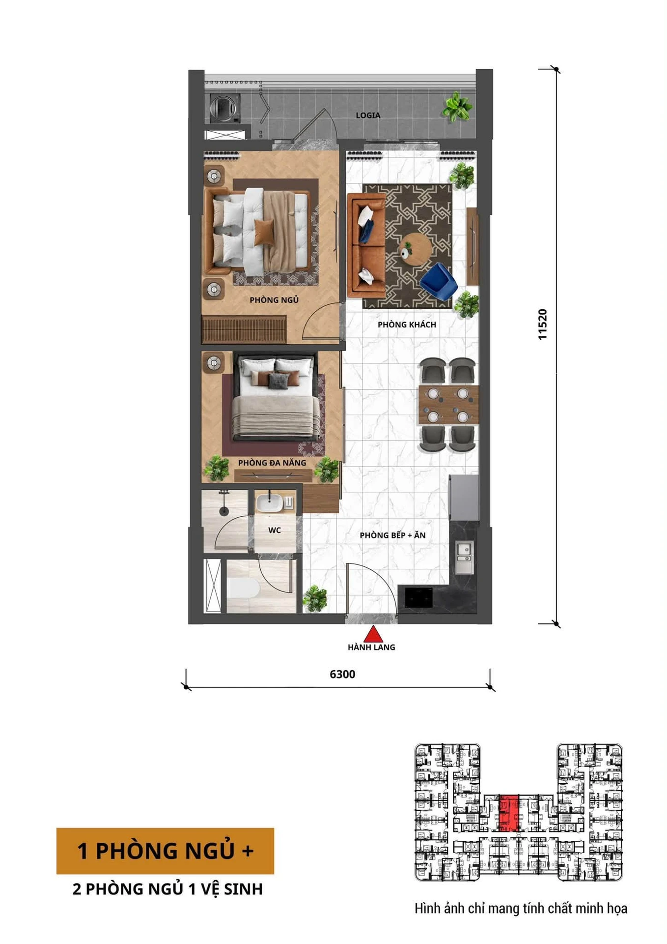 Bán căn 2PN view sông-biển FourS Tower Đà Nẵng 2.984 tỷ - Ảnh 1