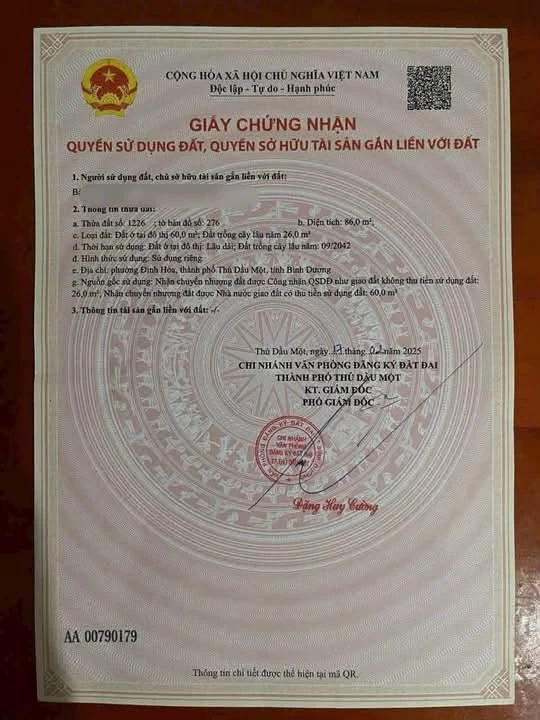 Bán đất Định Hòa 60m² giá 1 tỷ - Ảnh thu nhỏ 5