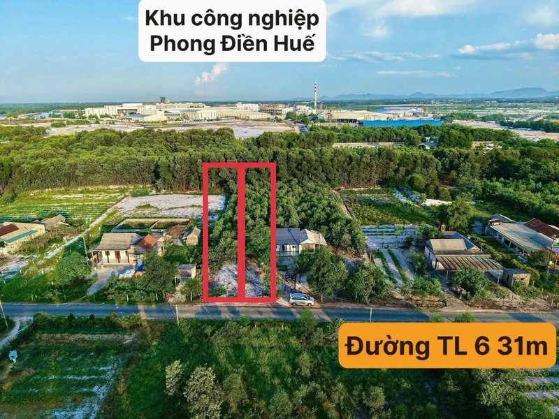 Bán đất Huế 158m² mặt tiền Tỉnh lộ 6