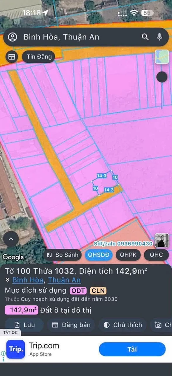 Bán nhà Bình Hoà 142.9m2, giá 3 tỷ 800 - Ảnh thu nhỏ 3
