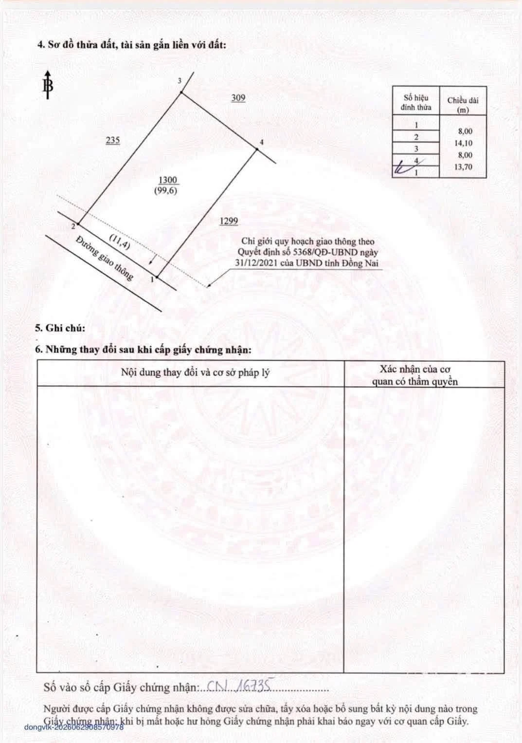 Bán đất 112m² gần Hương Lộ 15, sổ hồng riêng - Ảnh 1