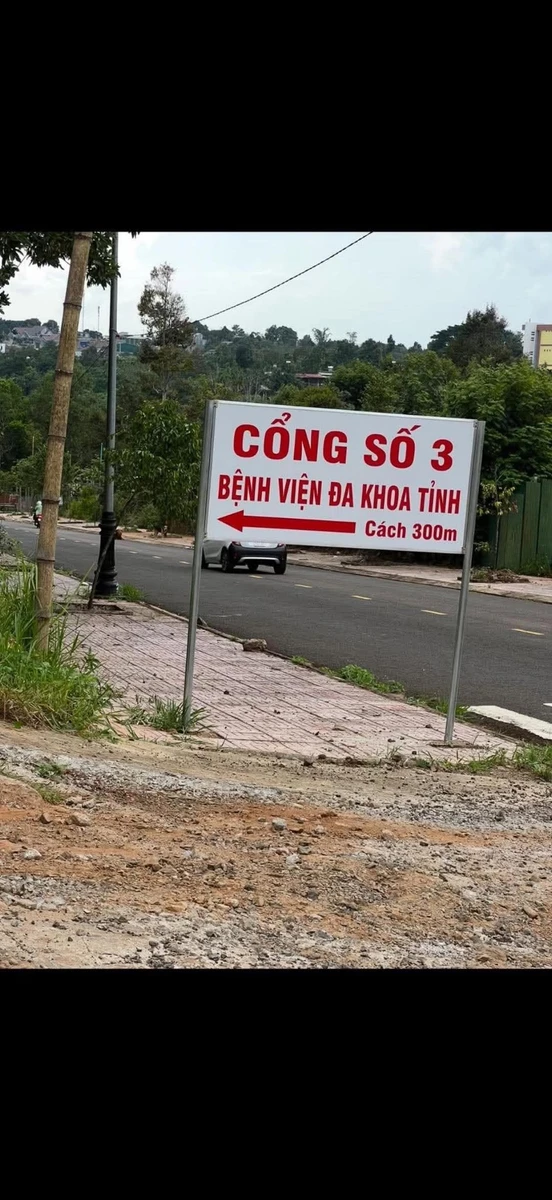 Bán đất nền 60m2 gần Bệnh Viện Tỉnh Đắk Nông - 400 triệu - Ảnh 1