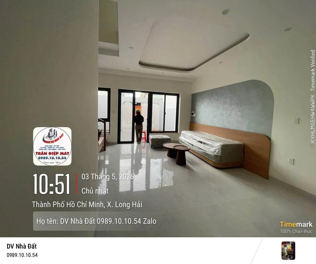 Bán nhà 1 trệt 1 lầu 80m² 2 phòng ngủ Long Hải 2,7 tỷ - Ảnh thu nhỏ 2