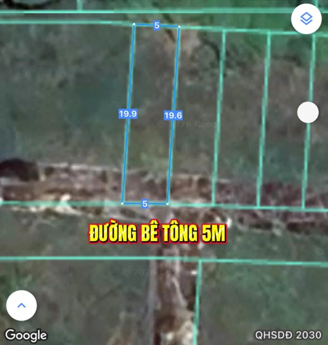 Bán đất thổ cư Hàm Mỹ Cũ 98m² 550 triệu - Ảnh 1