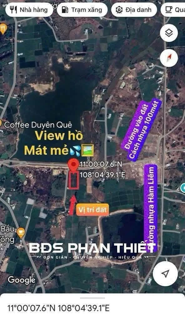 Bán lô góc 2 mặt tiền Hàm Liêm 2.711 m² Phan Thiết - Ảnh thu nhỏ 3
