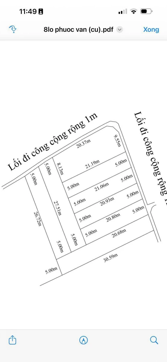 Bán 3 nền đất thổ cư 100m² tại Phước Vân, Cần Đước, Long An - Ảnh thu nhỏ 3