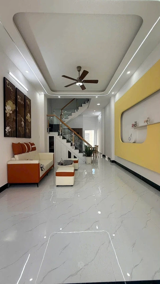 Bán nhà 4 tầng hẻm xe hơi đường số 8 Bình Tân, 48m2, nhỉnh 4 tỷ - Ảnh thu nhỏ 2
