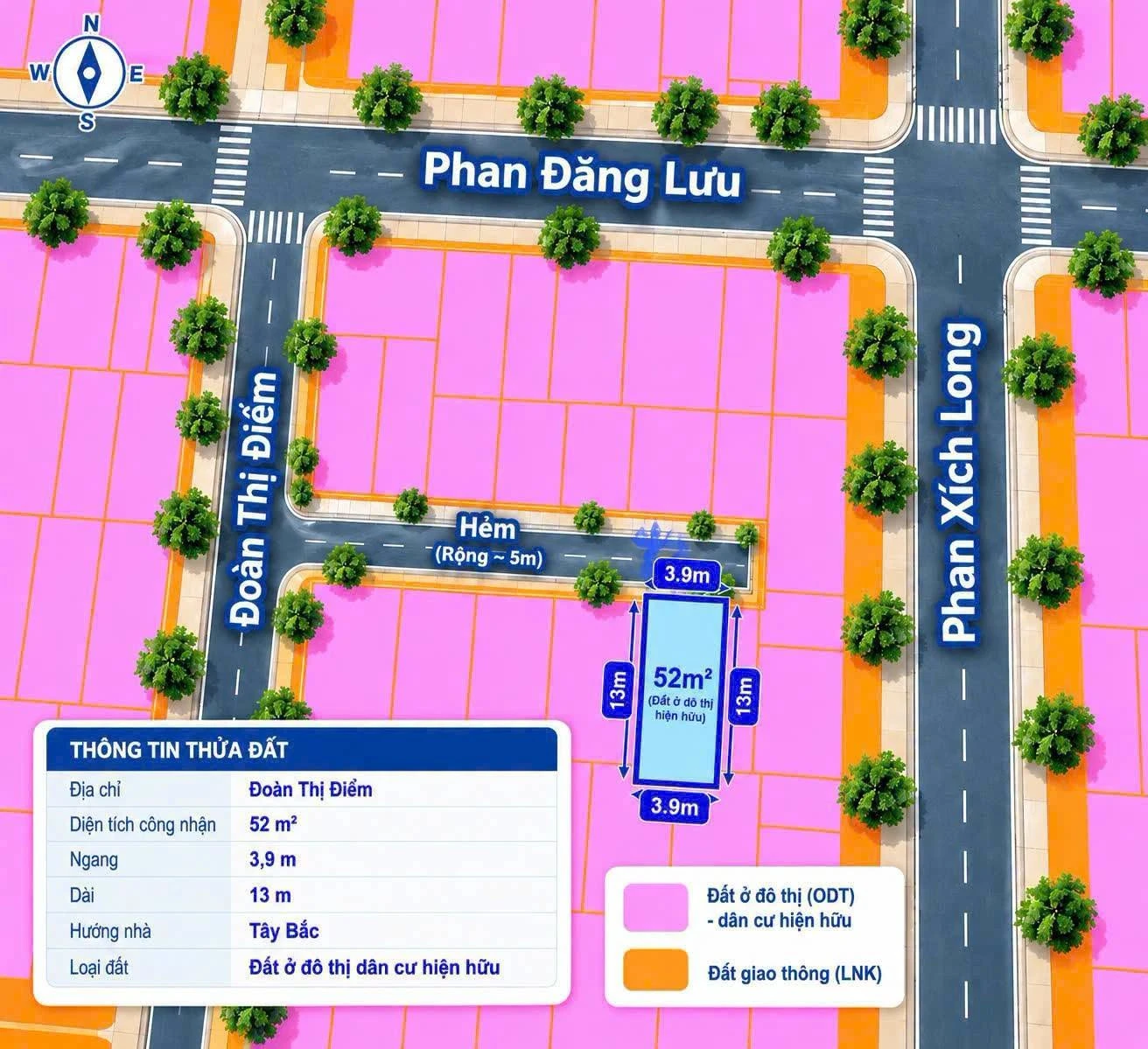 Nhà bán Phú Nhuận 52m² 5PN gần Phan Xích Long 12,6 tỷ - Ảnh 1