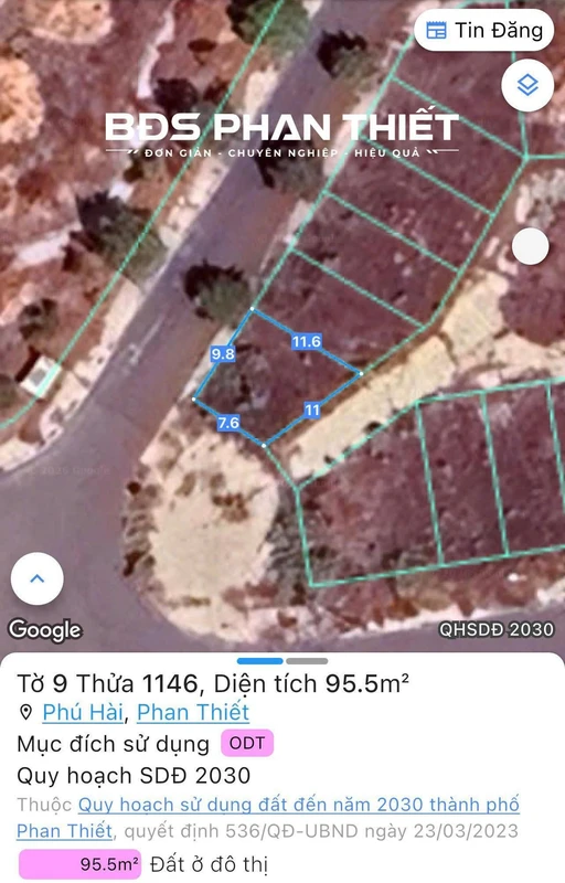 Bán nền biệt thự Queen Pearl 95.5m² tại Lâm Đồng