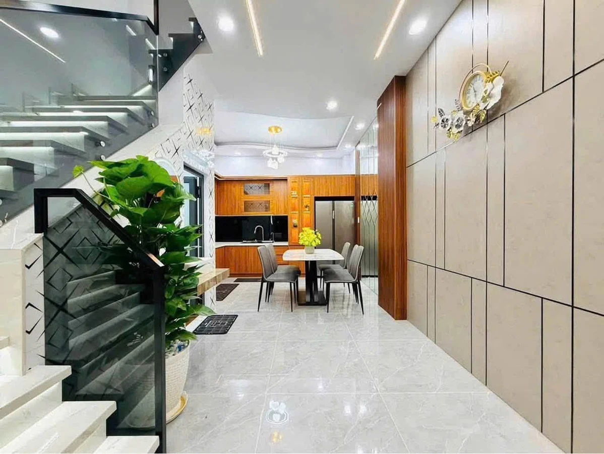 Bán nhà 4 tầng hẻm ô tô thông đường Phạm Văn Chiêu, Gò Vấp giá 7 tỷ - Ảnh thu nhỏ 2