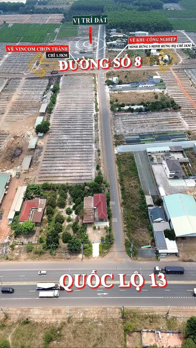 Bán đất Quốc Lộ 13, Bình Chánh, 175m² – 650 triệu - Ảnh 1