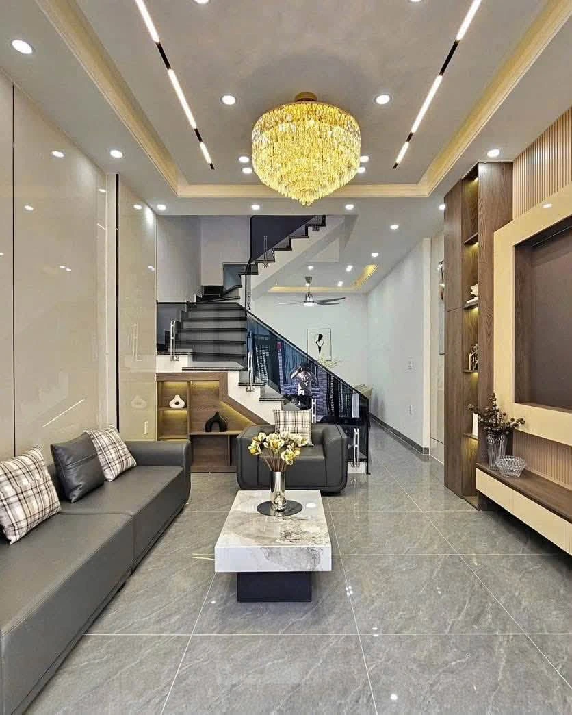 Bán nhà 4 tầng 70m² tuyến 2 Hồ Sen - chợ Hàng, Hải Phòng, tặng full nội thất, nhỉnh 5 tỷ - Ảnh thu nhỏ 2