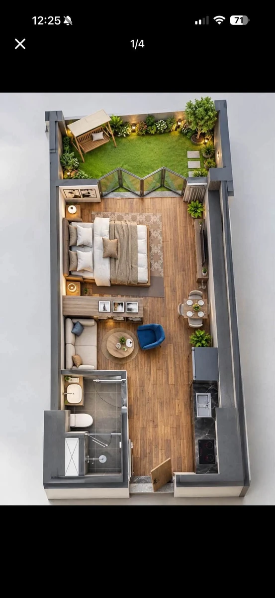 Bán studio sân vườn 43.4 m2, 1.7 tỷ Đà Nẵng - Ảnh thu nhỏ 3