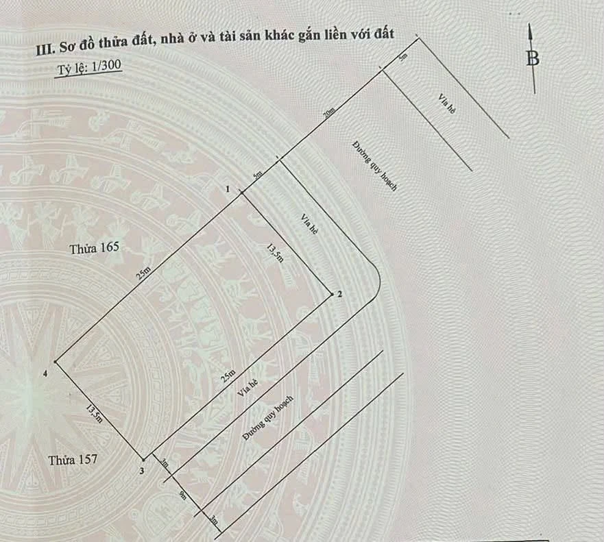 Bán đất lô góc khu biệt thự Đồng Bồ 337,5m² - Ảnh thu nhỏ 4