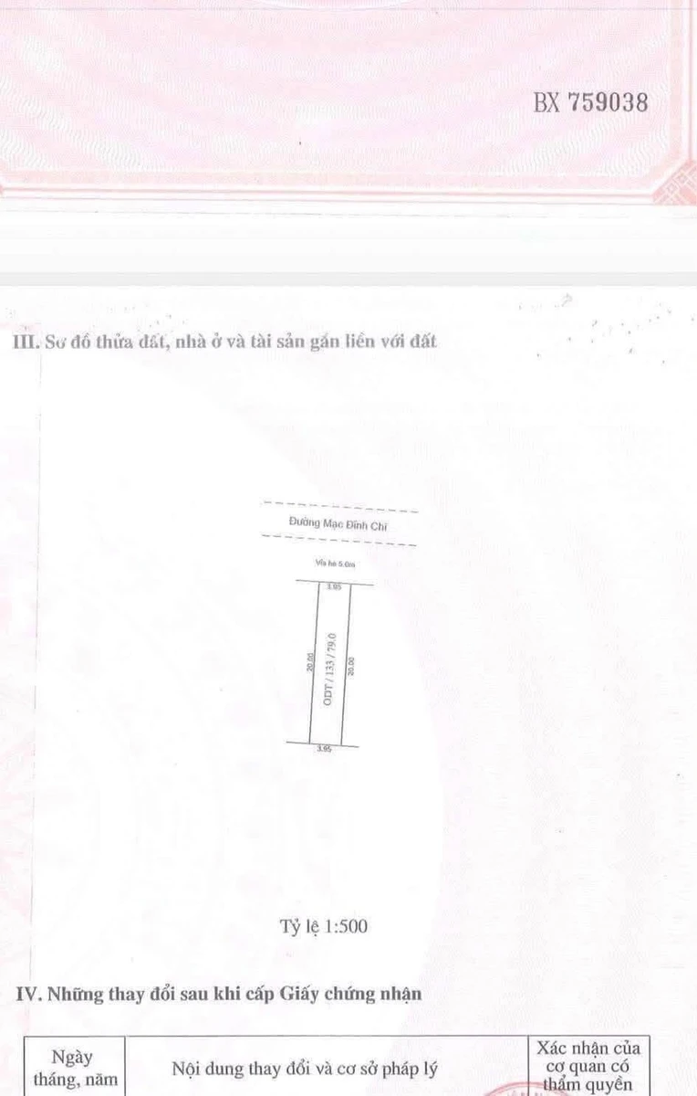 Bán nhà 1.5 tầng 79m2 trên Mạc Đĩnh Chi, Nam Sách, 3 tỷ - Ảnh thu nhỏ 3