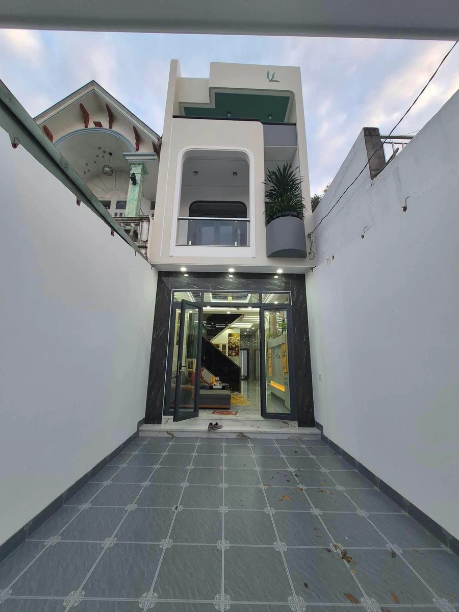 Nhà 1 trệt 1 lầu 80m² Hương Lộ 7, Bến Cá 1 tỷ 90 - Ảnh thu nhỏ 2