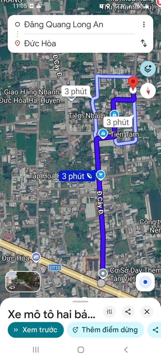 Bán đất 5x47m (235m²) 1 tỷ 600 triệu Tân Đô - Ảnh thu nhỏ 3
