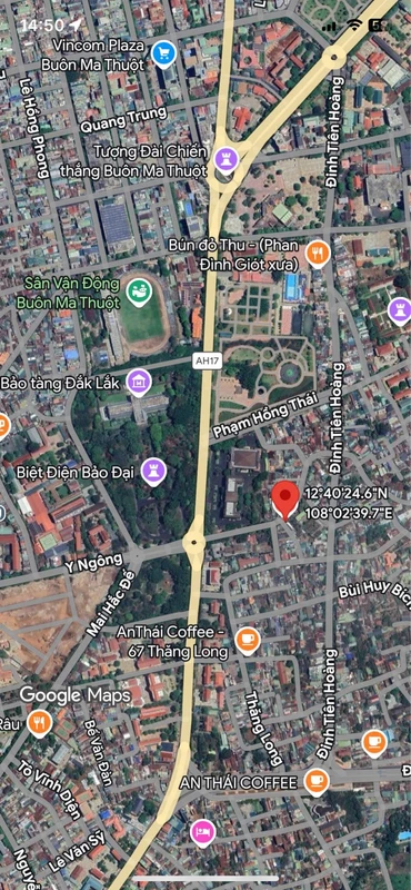 Bán nhà mặt tiền kinh doanh đường Nguyễn Du, Buôn Ma Thuột, 5.5x28m, giá 7,55 tỷ