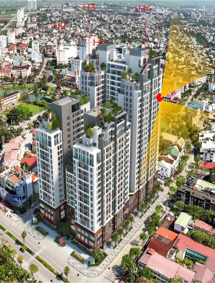 Bán căn hộ 3PN 86,1m² Huế Heritage giá 6 tỷ 669 triệu - Ảnh 1