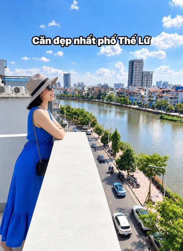 Bán nhà mặt phố Thế Lữ 70m² view sông, 5 tầng thang máy
