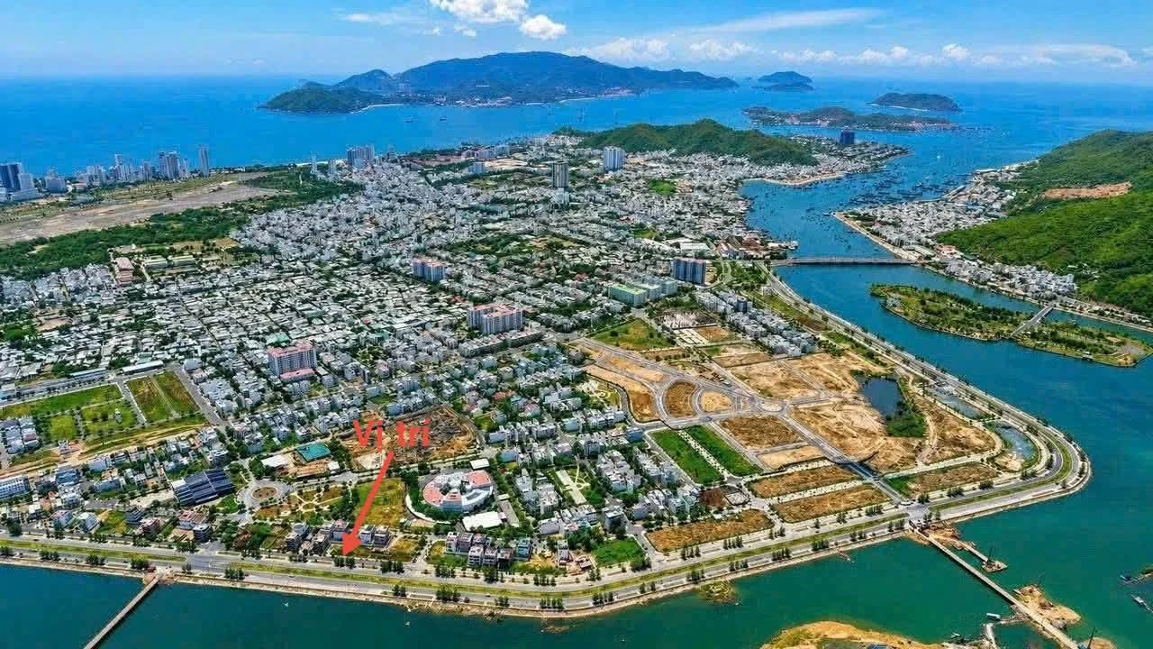 Bán đất biệt thự đơn lập 300m² KĐT An Bình Tân, Nha Trang, view sông Quán Trường - Ảnh 1