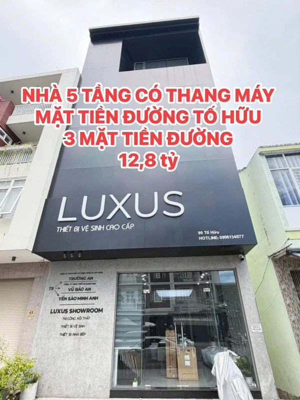 Bán nhà phố 5 tầng 200,5m² Tố Hữu Nha Trang 12,8 tỷ
