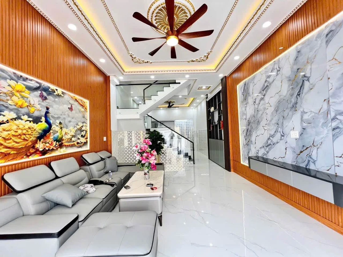 Bán nhà phố mới 4 phòng ngủ 63m² Tân Thới Hiệp giá 6.25 tỷ - Ảnh thu nhỏ 3