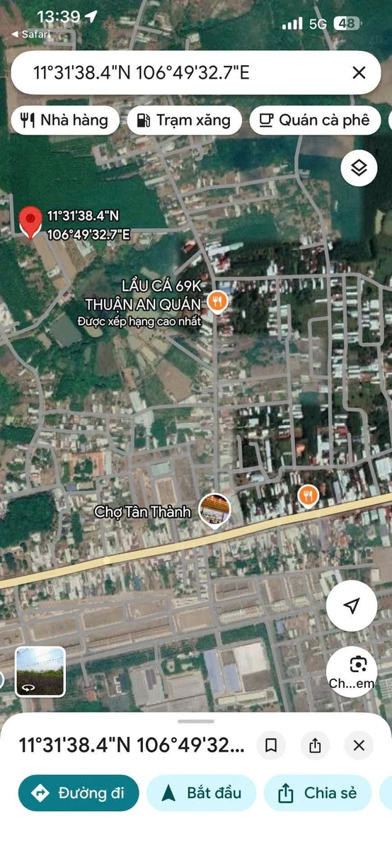 Bán đất gần chợ Tân Thành Nhà Bè, 522m² chỉ 1,1 tỷ - Ảnh thu nhỏ 5