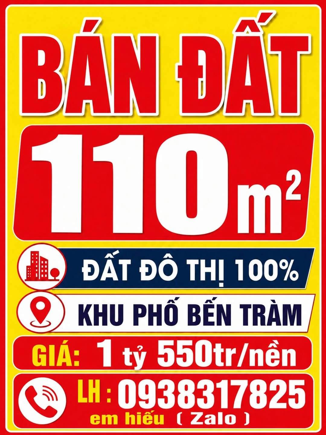Bán đất ở đô thị Bến Tràm Phú Quốc 110m² sổ riêng - Ảnh 1