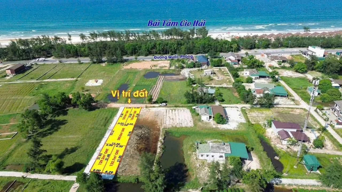 Đất biển Gio Hải 126m², 600 triệu - Ảnh 1