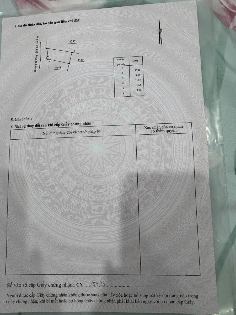 Bán đất Diên Khánh 72.4m2 - 1 tỷ 480 triệu - Ảnh thu nhỏ 5