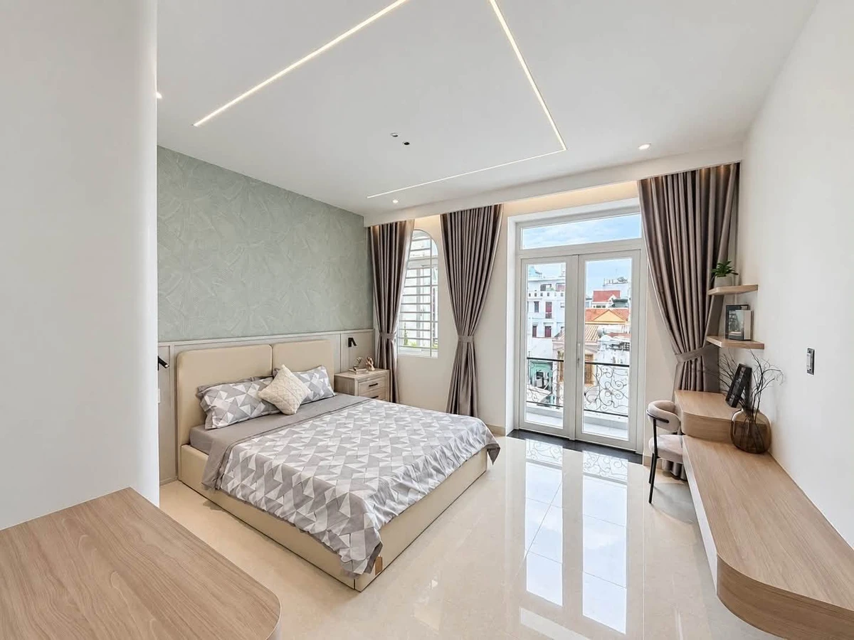 Bán nhà 4 tầng kiểu Pháp 62m², 5PN, full nội thất, Nguyễn Thượng Hiền, Bình Thạnh - Ảnh thu nhỏ 5