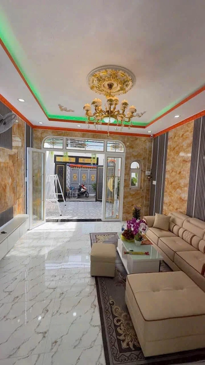 Bán nhà hoàn thiện Tân Kim Cần Giuộc, 129m2, 4PN, giá 2tỷ980tr - Ảnh thu nhỏ 4