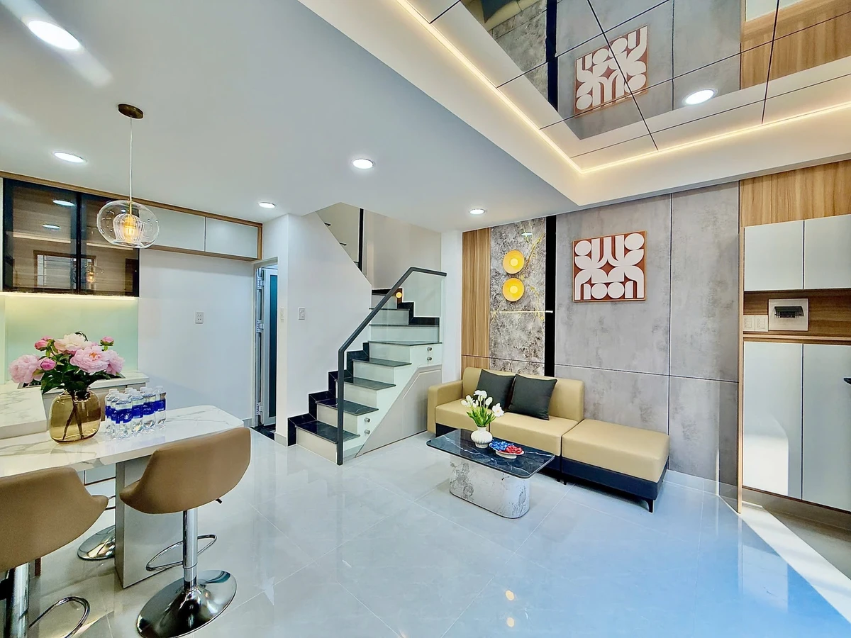 Bán nhà 1 trệt 3 lầu 3PN 4WC full nội thất đường Nguyễn Văn Nghi, Gò Vấp - Ảnh thu nhỏ 4