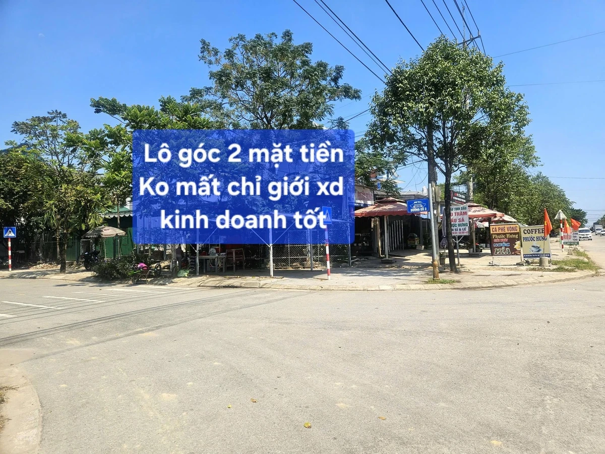 Bán đất lô góc 2 mặt tiền Võ Chí Công – Trần Thị Nuôi 181,3m², Vỹ Dạ, Huế - Ảnh thu nhỏ 3