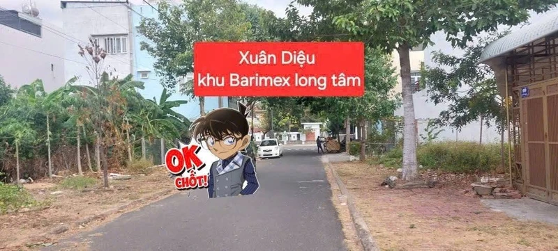 Bán đất mặt tiền Xuân Diệu KDC Barimex, Long Tâm, TP Bà Rịa, 97m2, 2,39 tỷ