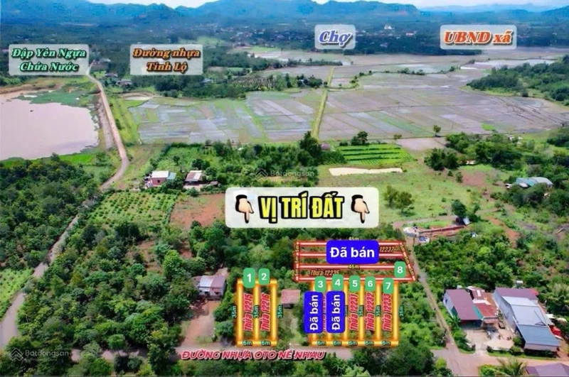Mặt tiền nhựa gần hồ tại Cư Kuin chỉ 299tr