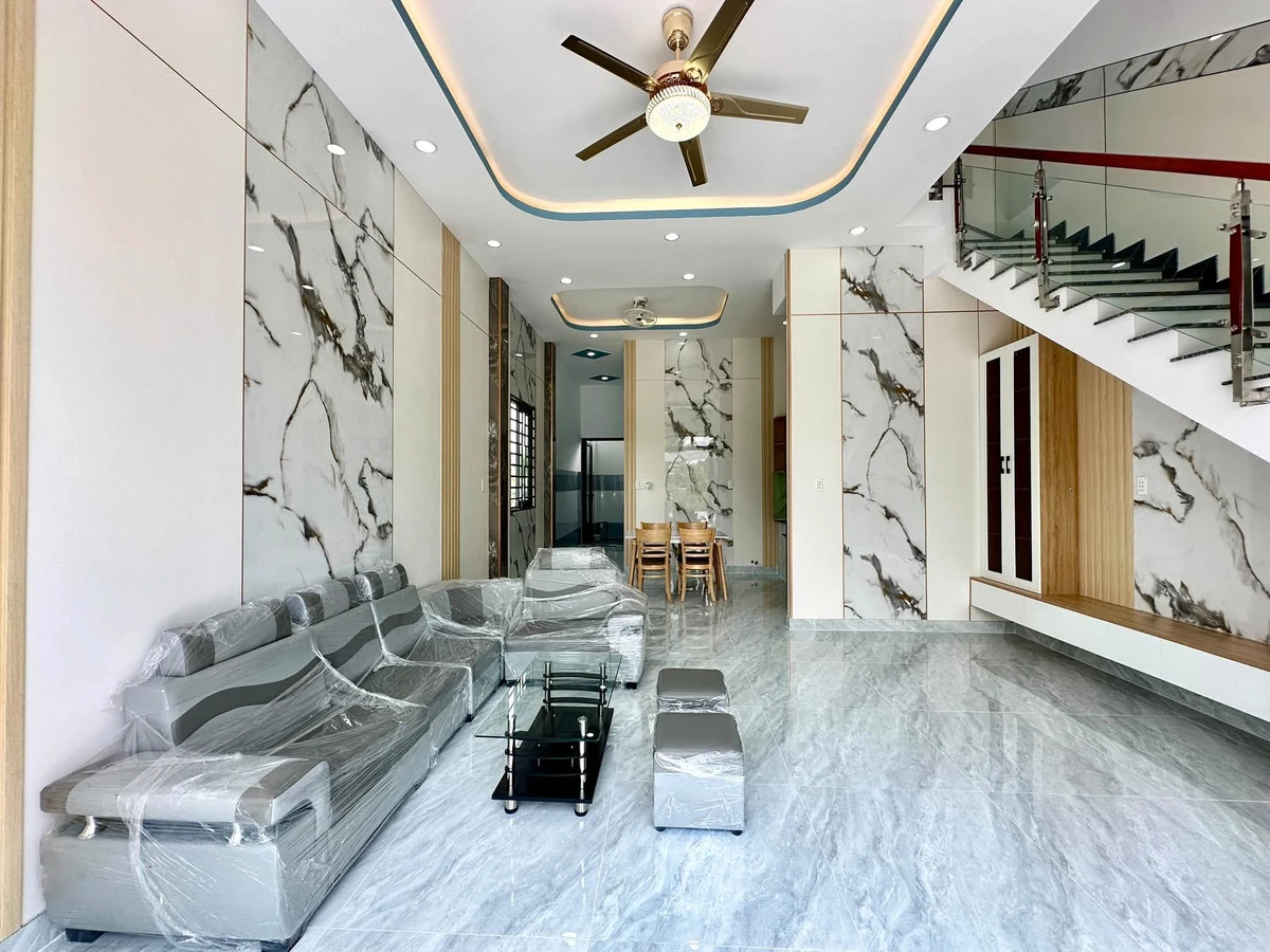 Bán nhà mặt tiền đường Nguyễn Văn Thậm 5.5x20m, 3PN, giá 2,98 tỷ, Cần Giuộc - Ảnh thu nhỏ 5