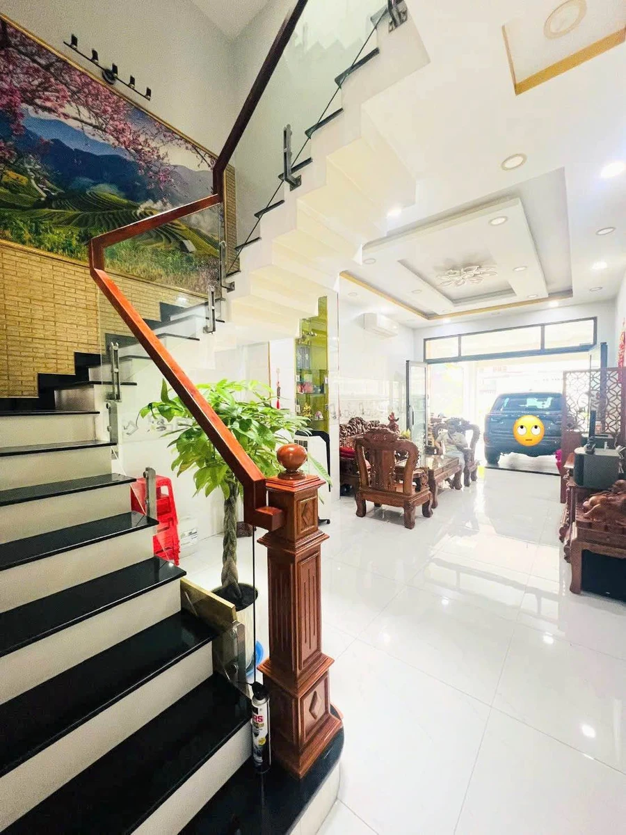 Bán nhà 3 tầng 76m2 mặt tiền nội bộ gần Aeon Bình Tân 7 tỷ - Ảnh thu nhỏ 4