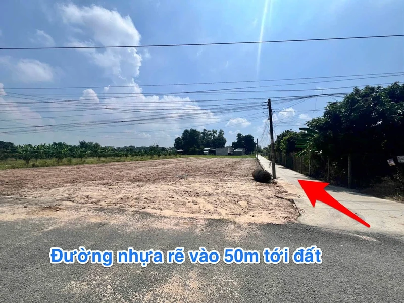 Bán đất mặt tiền 80m² Phước Thạnh Tây Ninh 399 triệu
