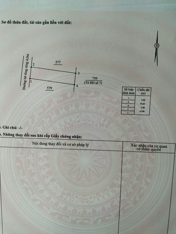 Bán đất Diên Lạc Thanh Minh 99.6m2 Nha Trang 1 tỷ 100