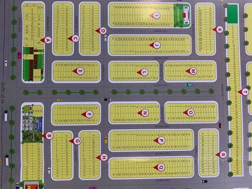 Bán lô góc 200m² KDC Phước Đông Cần Đước Long An - Ảnh thu nhỏ 4