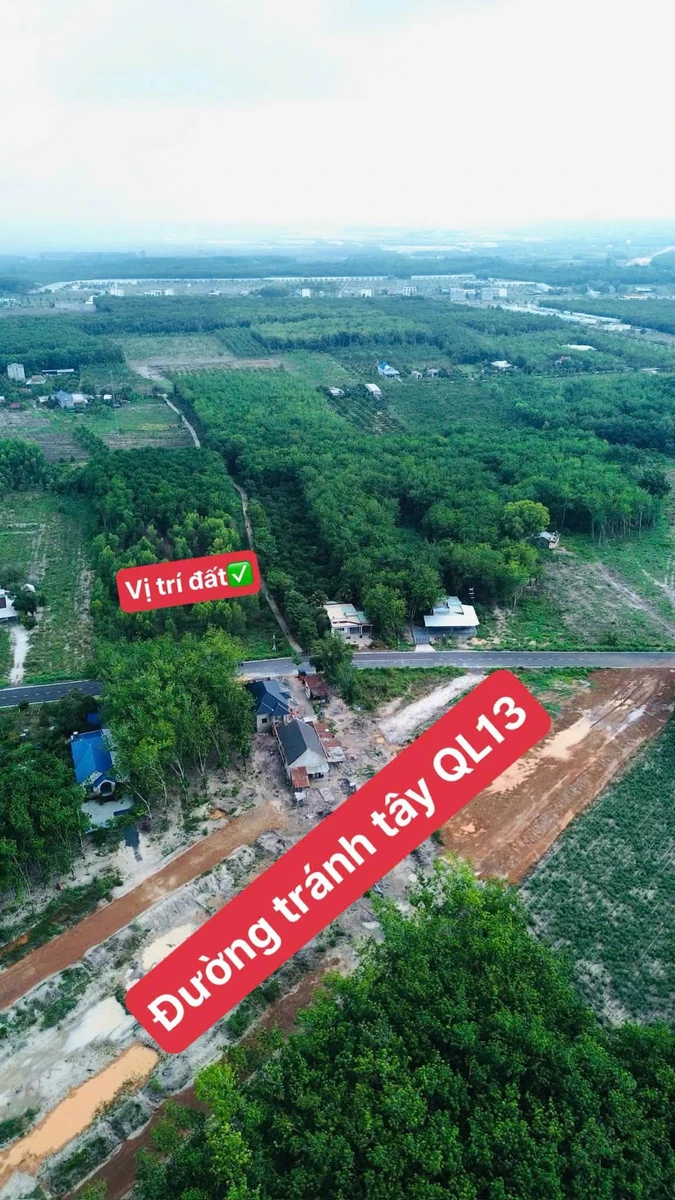 Bán đất 100m² Minh Hưng gần tuyến tránh Tây QL13 - Ảnh 1