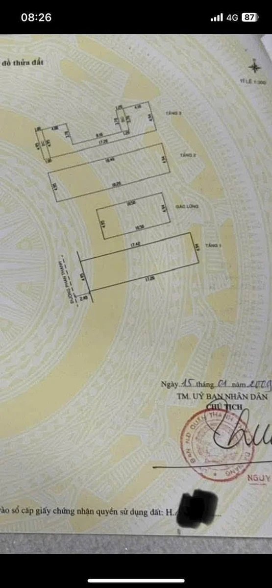 Bán nhà 3 tầng mặt tiền Phan Thanh 87m² Quận 1 - Ảnh 1