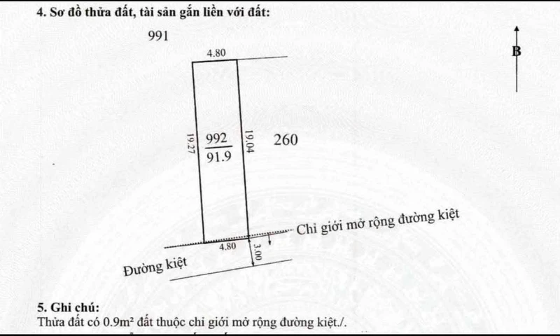 Bán đất 92m² gần KĐT Eco Garden Huế giá 1 tỷ 450
