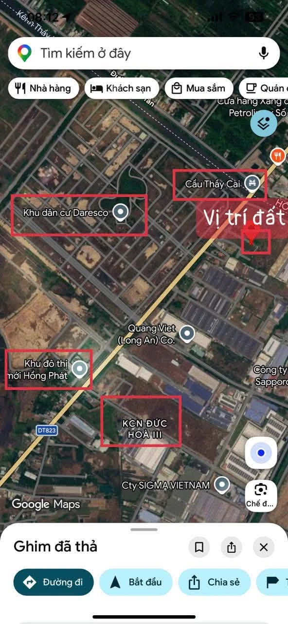 Bán đất 4x17m mặt tiền 6m Đức Lập, Tây Ninh 900 triệu - Ảnh 1