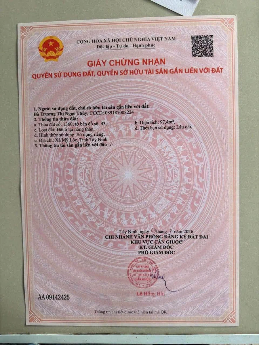 Bán 3 lô đất thổ cư 95m2 giá 590 triệu Cần Giờ - Ảnh thu nhỏ 3
