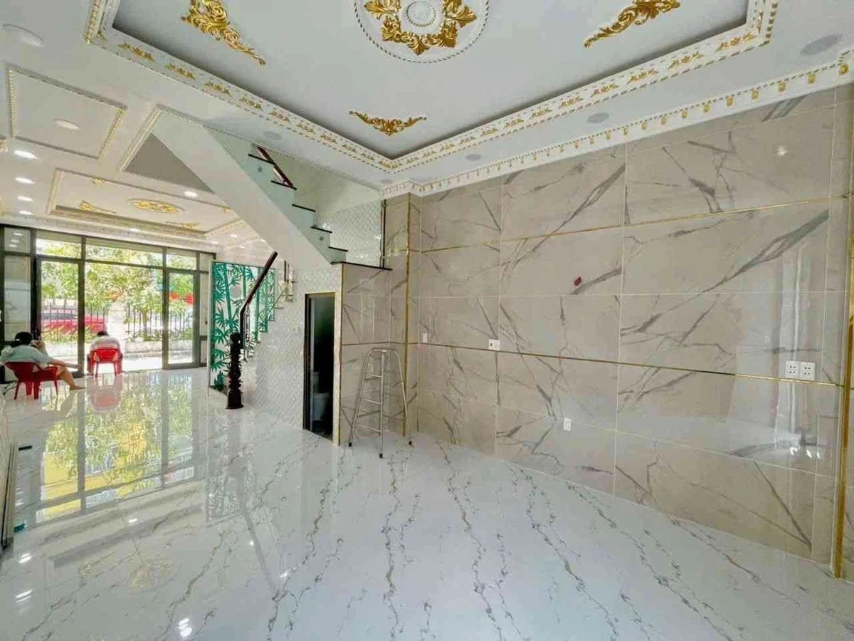 Bán nhà 4 tầng 52.4m2 hẻm ô tô Quận 6 - Ảnh thu nhỏ 3