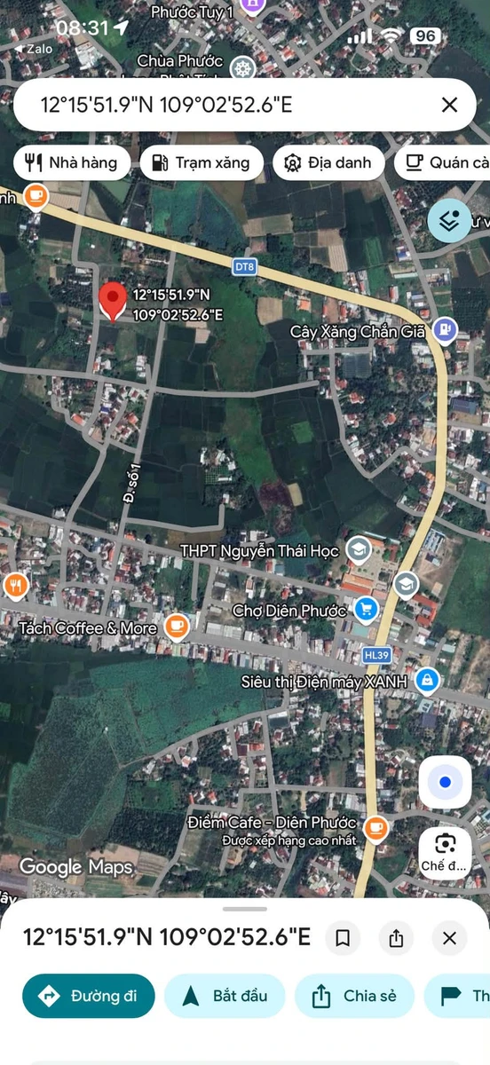 Bán lô đất 90m² Diên Phước, giá 599 triệu - Ảnh thu nhỏ 2